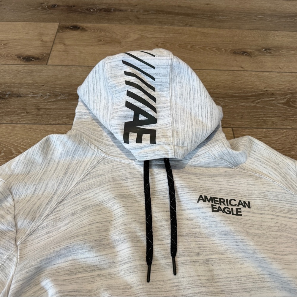 American Eagle Activeflex Large Light Heather Gra… - image 2